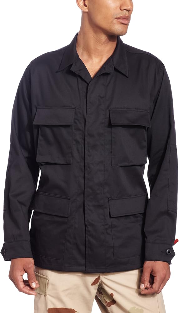 Amazon.com: Propper Men's F545412-Men's BDU Coat, Black, Small